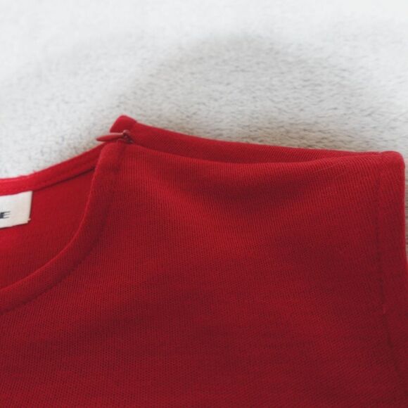 Caroline Rose Set Womens XS Red Black Wool Jacket Tank Pants Christmas‎ Holiday - Picture 16 of 16